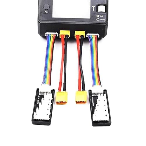 SPARKHOBBY XT60/XT30/JST/T-plug Balance Charger Extension Cable and 2-6S Extension Board for HOTA D6 D6PRO D6+ Smart Charger RC (2PCS XT30 2PCS Board)