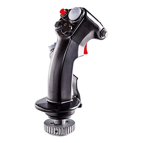 Thrustmaster F-16C Viper Add-On Grip - Realistic Flight Stick Replica for PC | 1:1 replica, 100% metal, 19 action buttons, 8-way hat, fits HOTAS Warthog, Cougar & Magnetic Base, native DCS support