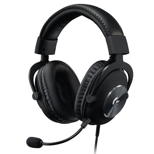 Logitech G Pro X SE Wired Gaming Headset with Microphone | Detachable Mic, DTS Headphone:X 7.1, for PC, Xbox One, Xbox Series X|S, PS5, PS4, Includes USB DAC - Black