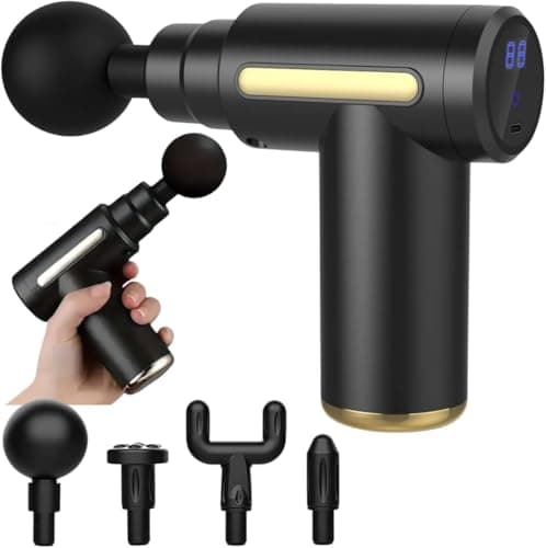 Mini Massage Gun Deep Tissue, Black
