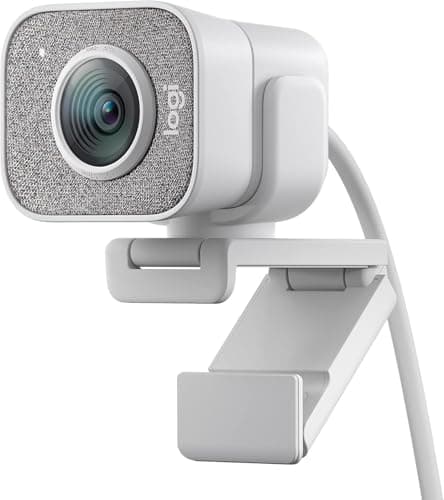 Logitech StreamCam | Live Streaming Webcam, Full 1080p HD 60fps Vertical Video, Auto Focus, USB-C, for YouTube/Twitch, PC/Mac - White