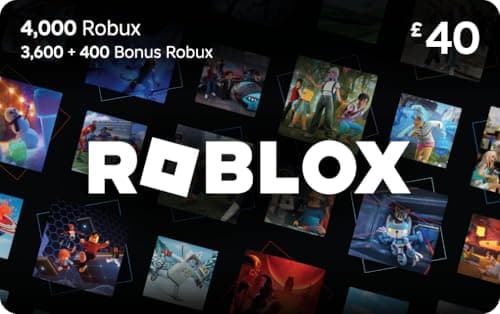 Roblox Digital Gift Card - 4,000 Robux [Includes Exclusive Virtual Item] [Online Game Code]