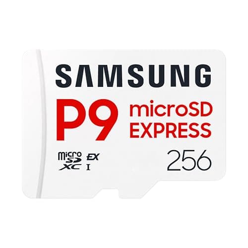 Samsung P9 Express 256GB microSD Express MicroSDXC Card up to 800MB/s for Nintendo Switch 2 (MB MK256T/AM) | microSD Express for Nintendo-Switch™ 2 (MB MK256T/AM)
