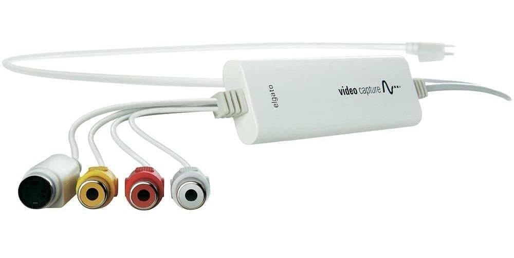 Elgato Video Capture – USB 2.0 Capture Card Device, Easy to Use, Convert Analog to Digital, with VHS VCR TV to DVD Adapter, for Mac, Windows or iPad