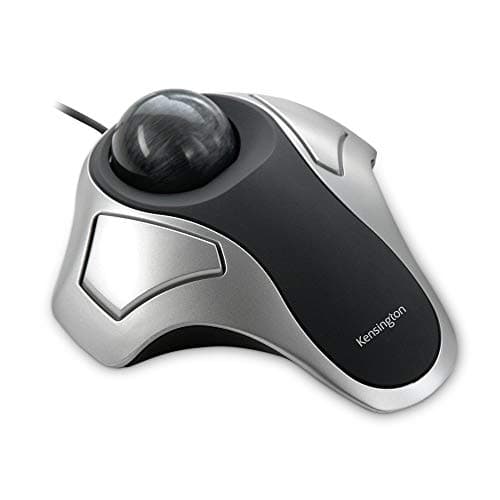 Kensington Ergonomic Ambidextrous Orbit Wired TrackBall For Windows & Mac