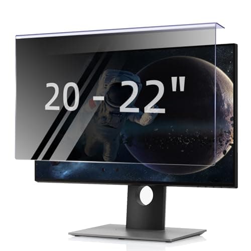 HaruYo 20‑24‑Inch Hanging Monitor Privacy Screen Protector