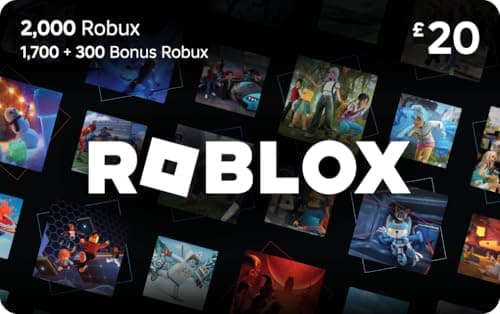 Roblox Digital Gift Card - 2,000 Robux [Includes Exclusive Virtual Item] [Online Game Code]