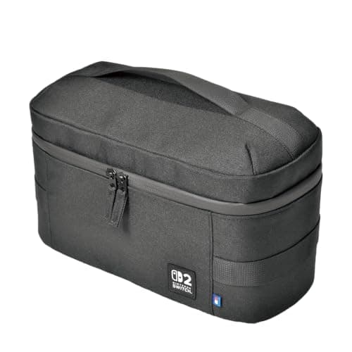 HORI Compact Carry All (Black) Travel Bag for Nintendo Switch 2 - Officially Licensed by Nintendo