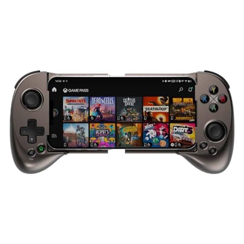 ShanWan Mobile Gaming Controller for Android/iOS, Phone controller for iPhone15, Bluetooth connection, PS Remote Gaming Xbox Cloud Steam Link GeForce NOW MFi Arcade Gaming