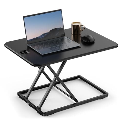 VonHaus Standing Desk Converter, Height Adjustable, 67x47cm