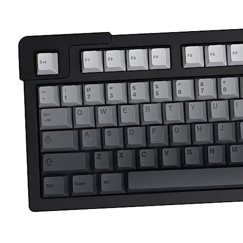Gradient Gray Keycaps 125 Keys Cherry Profile Dye Sub Keycaps Set