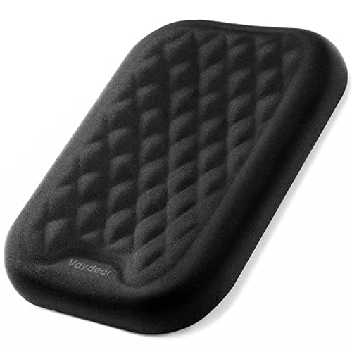 Vaydeer Desk Elbow and Wrist Rest Pad, Black