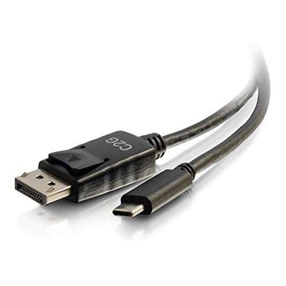 C2G 1.8M (6ft) USB-C to DisplayPort™ Adapter Cable 4K 30Hz - Black