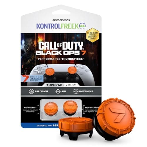 KontrolFreek Call of Duty Edition | The Original Performance Thumbsticks for PS5 & PS4 Controller | Official Licensed Product for Precision Aiming | 2 Mid-Rise Grips
