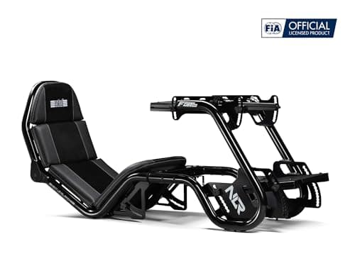 Next Level Racing F-GT Pro Sim Racing Cockpit Black Edition | Formula GT Hybrid Positions | Direct Drive 25NM | FIA Licensed | Steel Frame