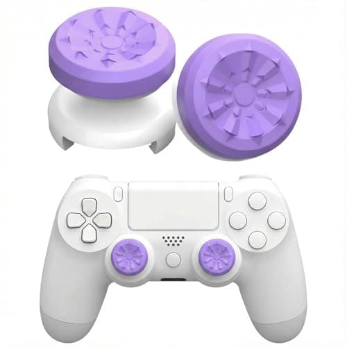2Pcs Thumb Grips, Thumb Stick Grips Caps Extender,Silicone Thumb Grips，Performance Analog Thumbstick for Playstation 4 PS4 Playstation 5 PS5 Reduce Thumb Wrist Hand Fatigue