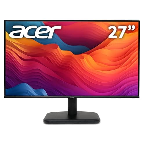 acer EK271G 27 inch Full HD (1920 x 1080) Monitor - 120Hz, 1ms, IPS Panel, Adaptive Sync, 99% sRGB, HDMI, VGA
