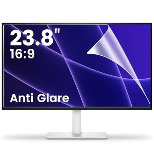 F FORITO 2-Pack 23.8 inch 16:9 Matte Anti Glare Computer Screen Cover, Anti Glare Eye Protection Film Compatible with All 23.8" Widescreen Monitors with 16:9 Aspect Ratio (20.7" W x 11.7" H)