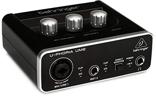BEHRINGER USB AUDIO INTERFACE BPSCA UM2 - DP33377