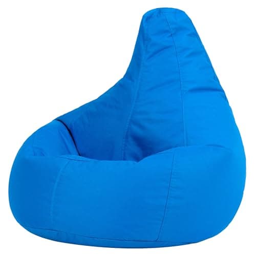 Bean Bag Bazaar Gaming Kids Bean Bag with Filling Included, Blue