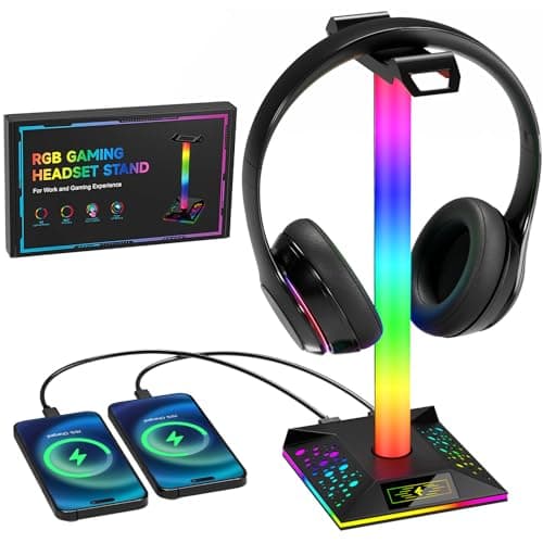 Hcman Headphone Stand Gaming Headset Holder