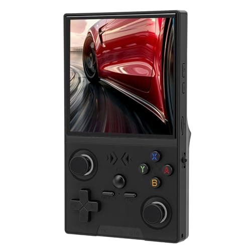 Generic Handheld Game Console Retro Portable 4 Inch HD Screen 720x720 Open Source System Support Multi System Game Emulation for Gaming Enthusiasts ABS Material (128G)
