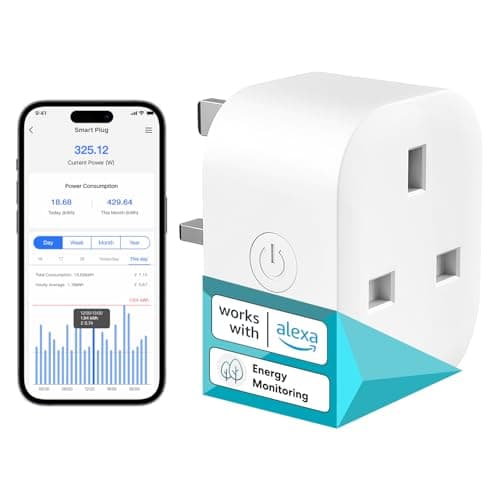 Meross MSS305 Mini Smart Plug with Energy Monitoring 1-Pack