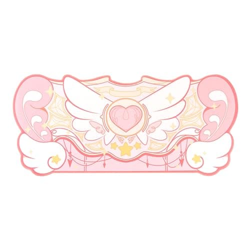 GeekShare Large Gaming Mouse Pad, Non-Slip Rubber Back Mouse Pad, Big Kawaii Waterproof Desk Mat for Keyboard and Mouse, for Gaming or Work
