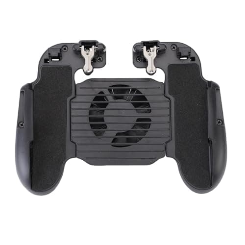 Brrnoo Six Finger Phone Gaming Controller with L1 R1 Trigger Buttons for 4.7 to 7 Inch Smartphones Mobile Gamepad Wireless Game Controller 6 Finger Operating Gamepad