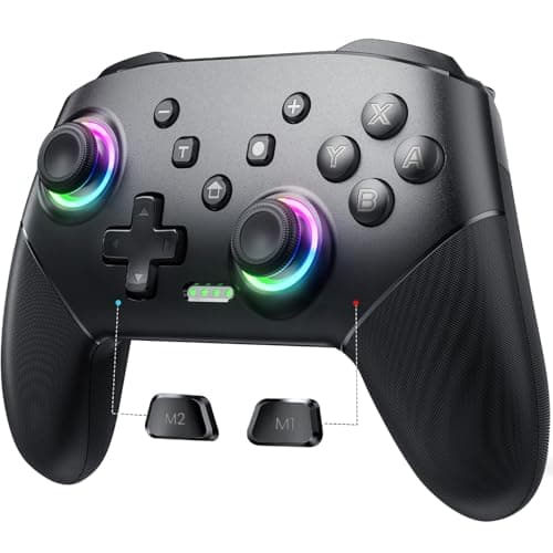 VOYEE Wireless Switch Controllers for Switch/Lite/OLED/PC, Pro Controller