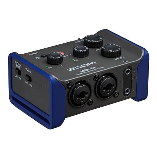 ZOOM AMS-24 USB-C Audio Interface for Music Production & Live Streaming – 2-IN/4-OUT, Compact, Mobile & Versatile, Ideal for one or more Musicians