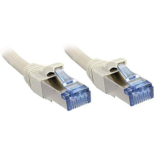 LINDY 3m Cat.6A S/FTP LSZH Ethernet Cable, Grey