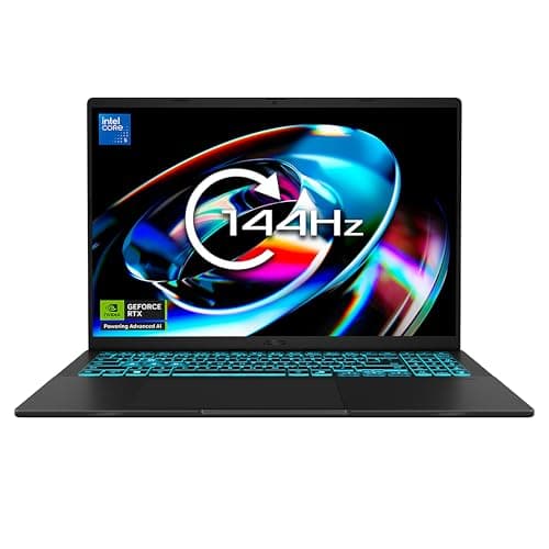 ASUS V16 V3607VH Gaming Laptop | 16.0" WUXGA 144Hz Screen | Intel Core 5 210H | NVIDIA GeForce RTX 5050 | 16GB RAM | 512GB SSD | Backlit Keyboard | Windows 11