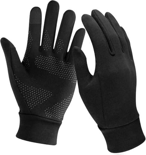 Unigear Running Gloves Men Women, Touchscreen Anti-Slip Lightweight Liners