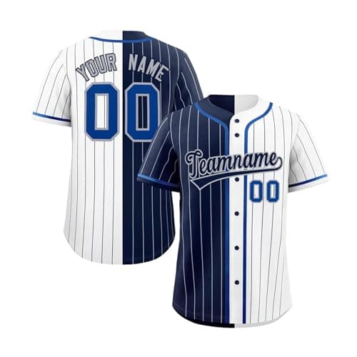 Baseball Jersey Custom Breathable Sports T-Shirts Personalised Namen Number Team Name Logo Training Jerseys Customise Quick Dry Baseball Uniform Active Tops Men Women Youth 20