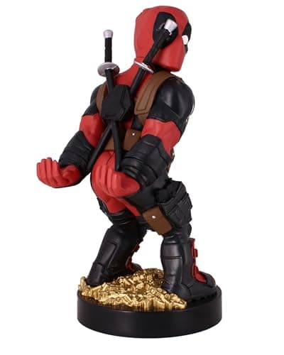 Cableguys Marvel Deadpool 'Bringing Up The Rear' Controller Holder & Phone Stand - Gaming Accessories for Room and Desk, Compatible with Xbox, PlayStation & Most Standard Game Controllers