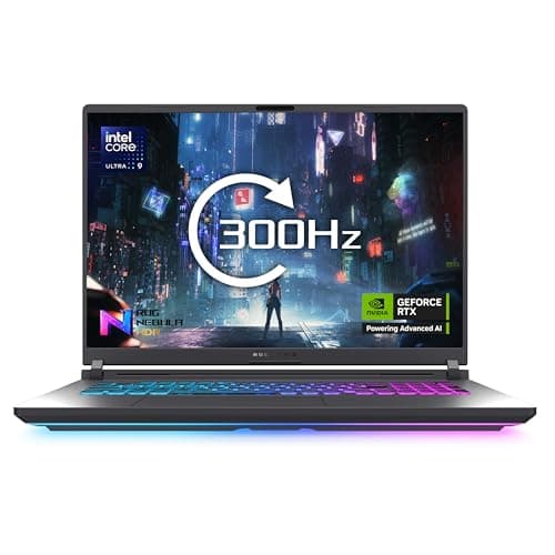 ASUS ROG Strix G18 G815LR Gaming Laptop | 18.0" 2.5K 300Hz | Intel Core Ultra 9 | NVIDIA GeForce RTX 5070Ti | 32GB RAM | 1TB SSD | Windows 11