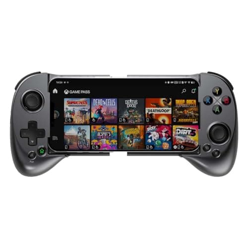 ShanWan Mobile Gaming Controller for Android/iOS, Phone controller for iPhone15, Bluetooth connection, PS Remote Gaming Xbox Cloud Steam Link GeForce NOW MFi Arcade Gaming