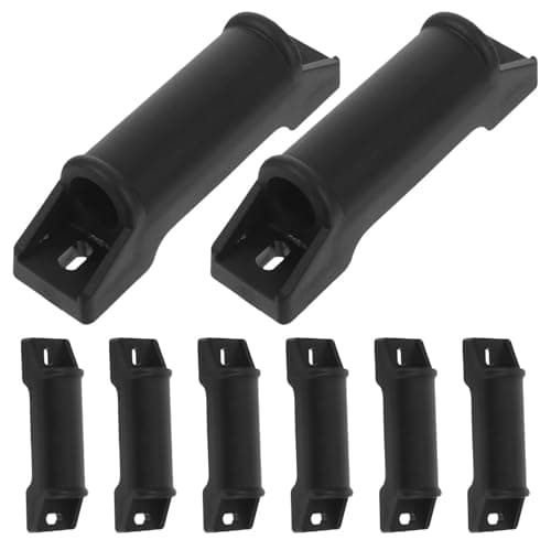iplusmile 8pcs Gaming Chair Footrest Slider Replacement Parts