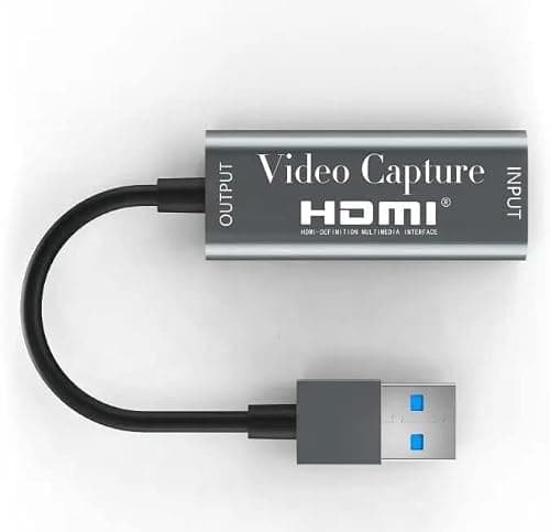 HDMI to USB 3.0 Video Capture Card 60fps 4K 1080p HD Recorder Game Live Stream