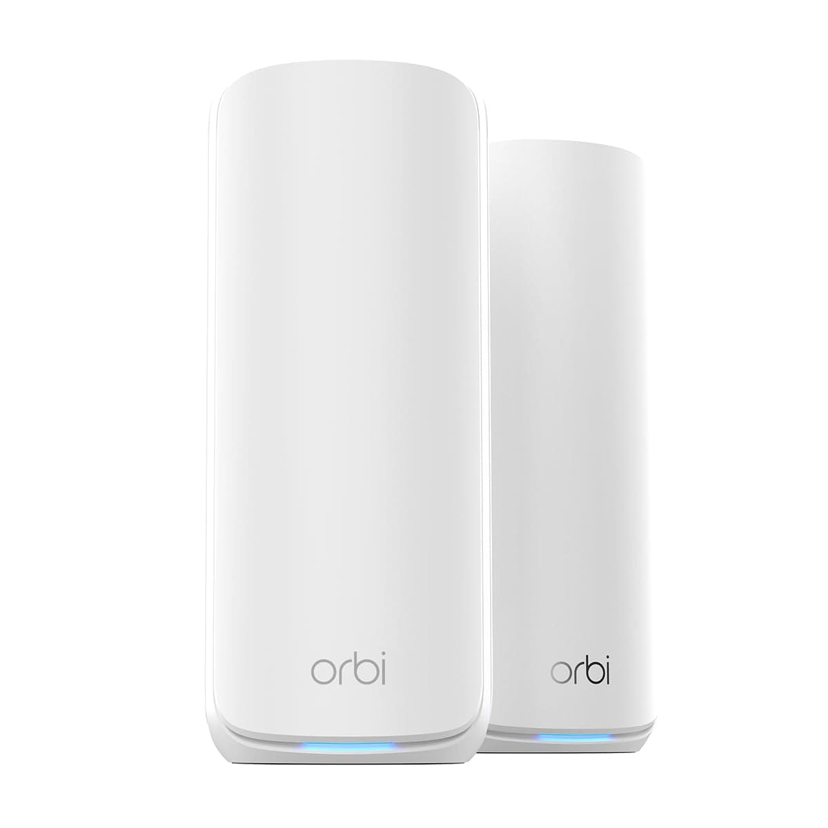 NETGEAR Orbi 870 Series | WiFi 7 Mesh System | RBE872 | Wireless Router + 1 Satellite | Up to 21 Gbps | Covers 5,000 sq. ft. | Connects up to 150 devices | Tri-band BE21000 | 10 Gig Internet Port