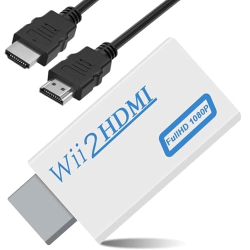 Veehaolu Classic Game Console to HDMI Adapter with 1m Cable, 1080P Output