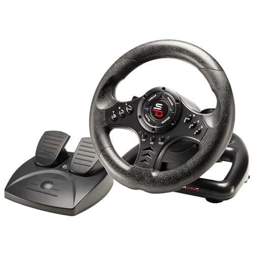 Subsonic Racing SV450 Gaming Steering Wheel Switch 2, PS4, Xbox & PC – 180°