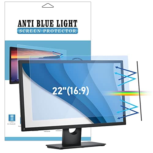 Nsyee 22 Inch Computer Monitor Anti-Blue Light Screen Protector