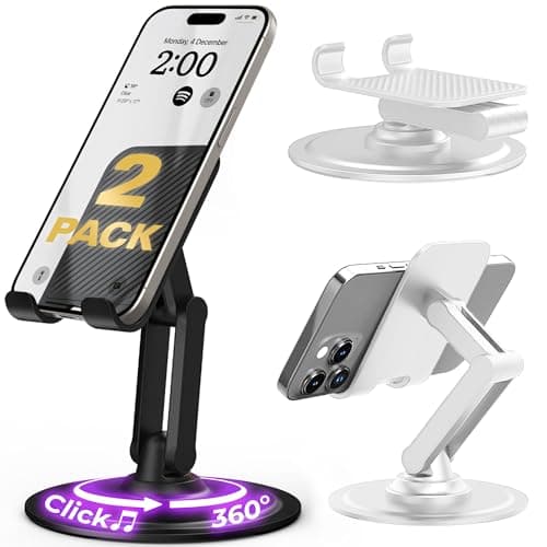 COOPER 360° Stand Rotating Mobile Phone Stand for Desk, Gaming Accessories