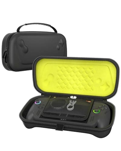 ProCase Carrying Case for ASUS Rog Xbox Ally / Rog Xbox Ally X 2025, Portable EVA Travel Storage Pouch, Protective Hard Shell for Handheld Console & Accessories -Black