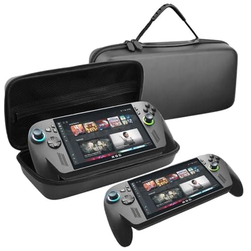 JYGamhanbil Travel Carrying Case Bag for ROG Xbox Ally X Gaming Handheld | EVA Hard Shell Cover with Card Slot & Mesh Pocket for ROG Xbox Ally Display Console Power Cord,Accessories