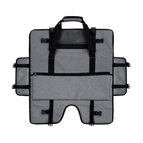 Monitor Carrying Case - Rolling Travel Bag for 24" Monitors, Protective