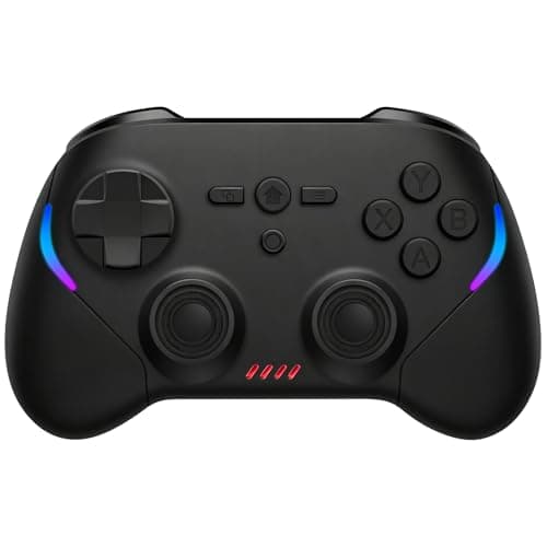 Joso Mobile Gaming Controller, Wireless Game Controller for iPad/Tablet/iPhone/Android/Switch/Switch 2/Lite/OLED/PC, Handheld Gamepad with Hall Effect Joysticks/Triggers/6-Axis Gyro Mini(Pocket size)