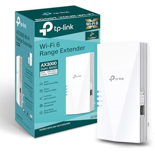 TP-Link RE700X AX3000 WiFi 6 WiFi Extender Booster WiFi Booster